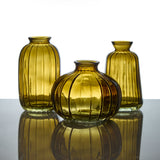 amber-glass-bud-vases-set-of-3 4