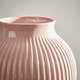 grooved-pink-olpe-vase 3
