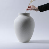 White Large Olpe Vase