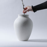 White Olpe Vase